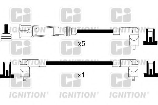 XC973 QUINTON+HAZELL Ignition Cable Kit