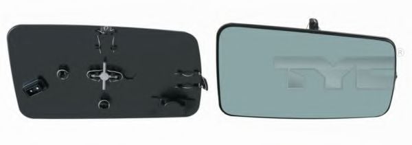 321-0080-1 TYC Mirror Glass, outside mirror