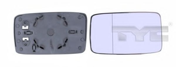 331-0004-1 TYC Body Mirror Glass, outside mirror