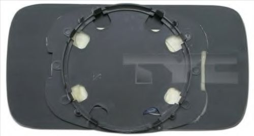 301-0001-1 TYC Body Mirror Glass, outside mirror