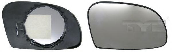 305-0030-1 TYC Karosserie Spiegelglas, Außenspiegel