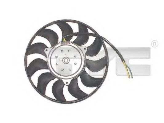 802-1006 TYC Electric Motor, radiator fan
