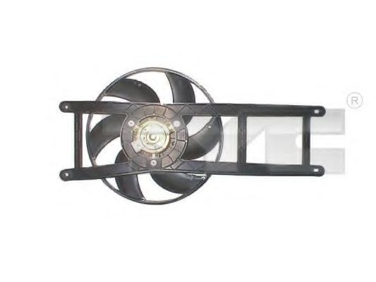 809-1017 TYC Fan, radiator