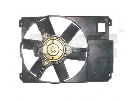 809-1018 TYC Fan, radiator