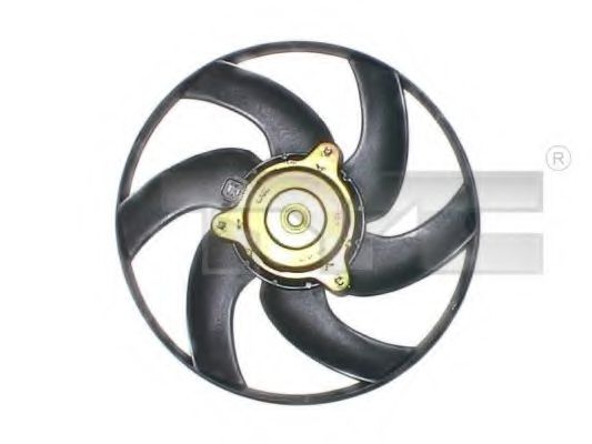 826-1012 TYC Cooling System Fan, radiator