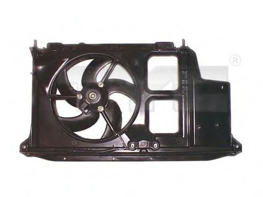 826-1016 TYC Cooling System Fan, radiator