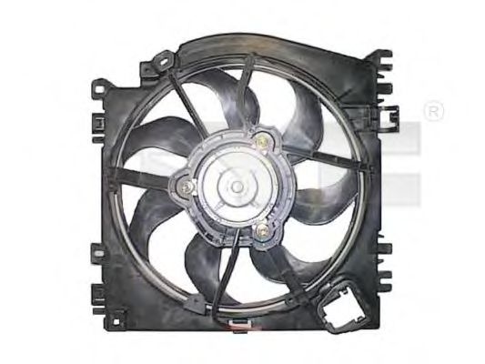 828-1007 TYC Fan, radiator
