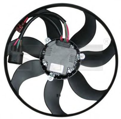 837-1011 TYC Cooling System Fan, radiator