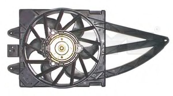 809-1022 TYC Fan, radiator