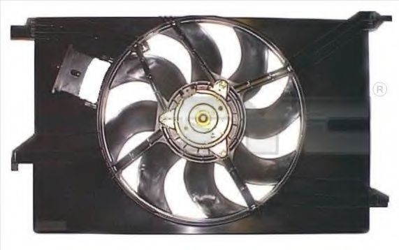 825-1024 TYC Fan, radiator