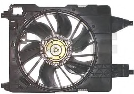 828-1004 TYC Cooling System Fan, radiator