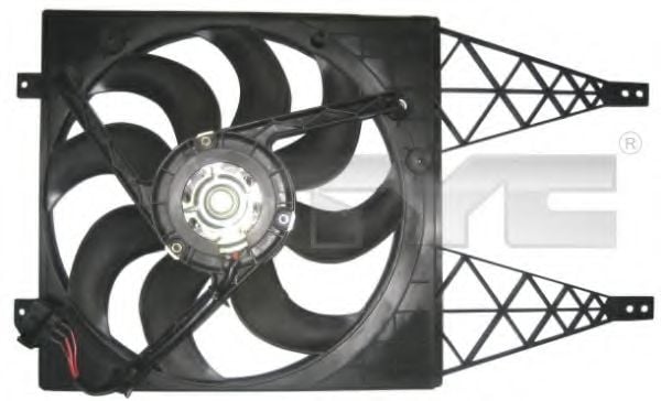 837-1009 TYC Fan, radiator
