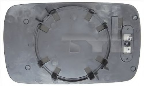 303-0021-1 TYC Karosserie Spiegelglas, Außenspiegel