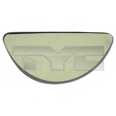 310-0180-1 TYC Body Mirror Glass, outside mirror