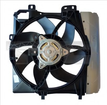 805-0009 TYC Fan, radiator