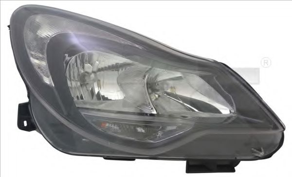 20-12630-10-21 TYC Headlight