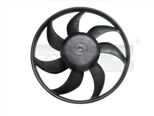 809-0021 TYC Fan, radiator