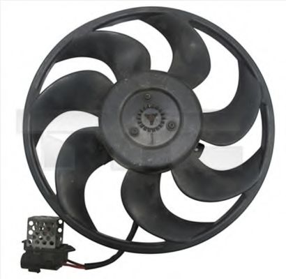 825-0024 TYC Fan, radiator