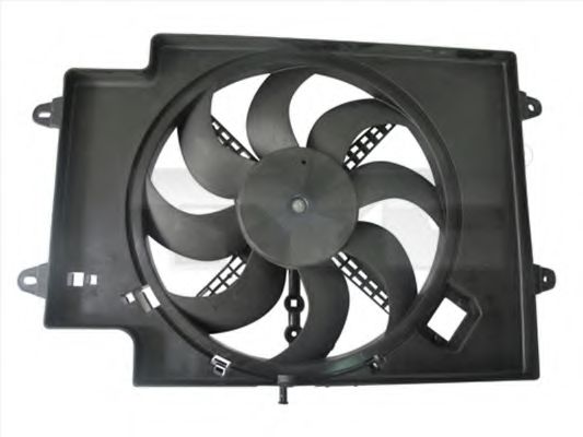 801-0001 TYC Fan, radiator