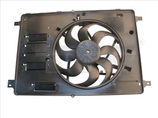 810-0044 TYC Cooling System Fan, radiator