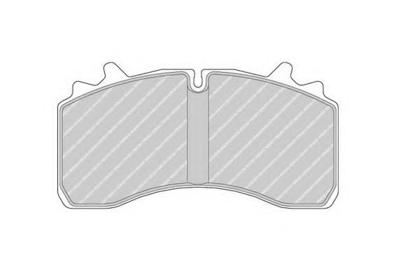 FCV1828 FERODO Brake Pad Set, disc brake