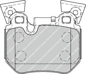 FDB4217 FERODO Brake Pad Set, disc brake
