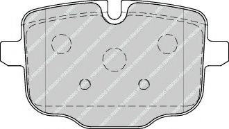 FDB4381 FERODO Brake Pad Set, disc brake