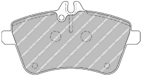 FSL1750 FERODO Brake Pad Set, disc brake