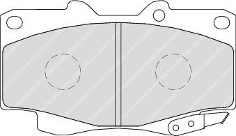 FSL1852 FERODO Brake Pad Set, disc brake