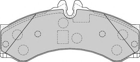 FSL1879 FERODO Brake Pad Set, disc brake