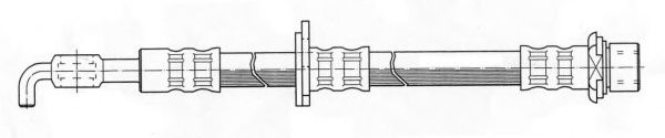 FHY3243 FERODO Тормозной шланг