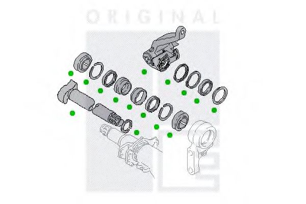 2313-09407-0267-01 CX Brake System Brake Shaft