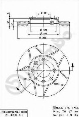 BREMBO 09309075