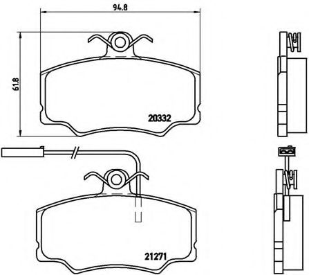 BREMBO P23048