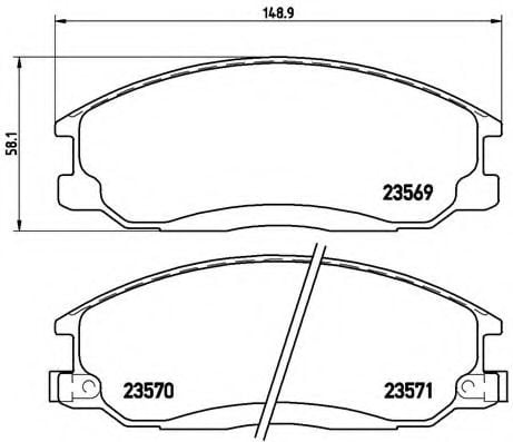 BREMBO P30013