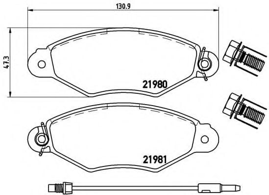 BREMBO P56038
