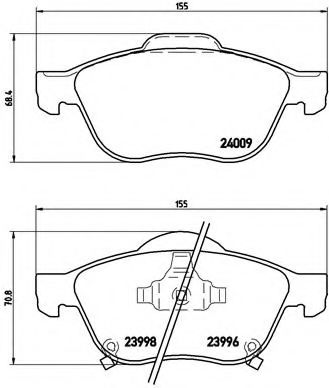 BREMBO P83043