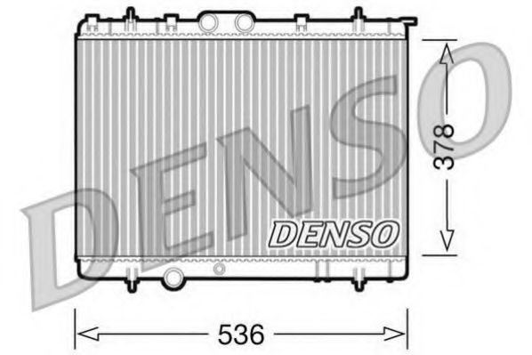 DRM21030 DENSO Cooling System Radiator, engine cooling