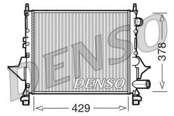 DRM23082 DENSO Radiator, engine cooling