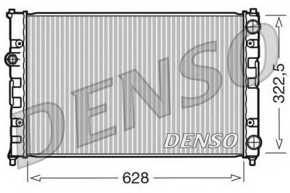 DRM26009 DENSO Cooling System Radiator, engine cooling