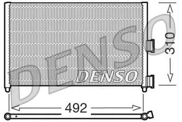 DCN09071 DENSO Condenser, air conditioning