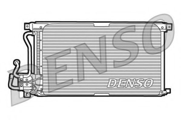 DCN10010 DENSO Condenser, air conditioning