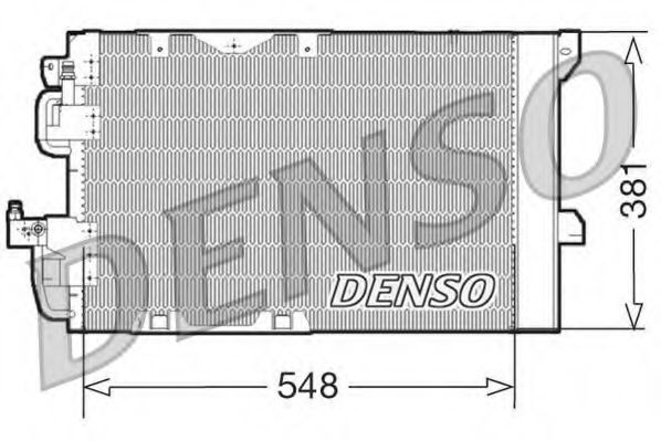 DCN20005 DENSO Condenser, air conditioning