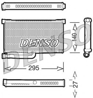 DRR02004 DENSO Heat Exchanger, interior heating
