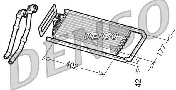 DRR12100 DENSO Heat Exchanger, interior heating