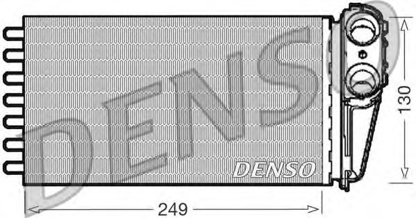 DRR21001 DENSO Heat Exchanger, interior heating