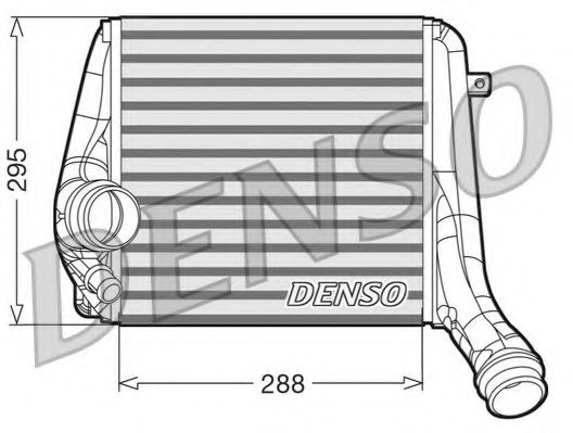 DIT28017 DENSO Air Supply Intercooler, charger
