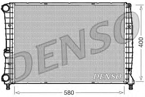 DRM01002 DENSO Radiator, engine cooling