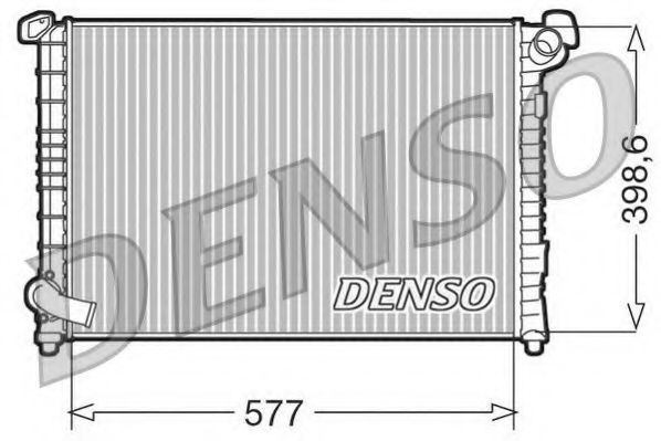 DRM05101 DENSO Охлаждение Радиатор, охлаждение двигателя