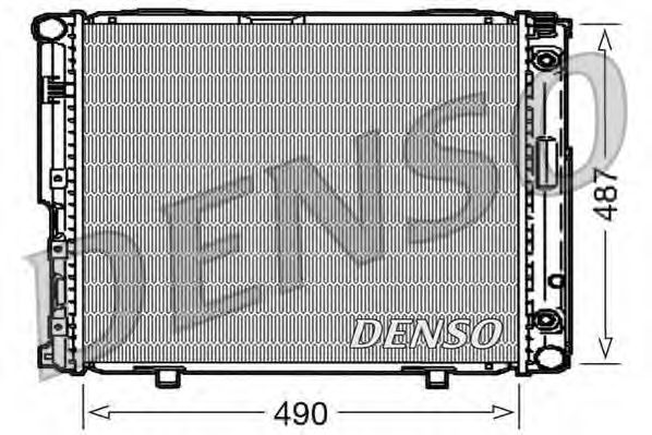 DRM17004 DENSO Radiator, engine cooling